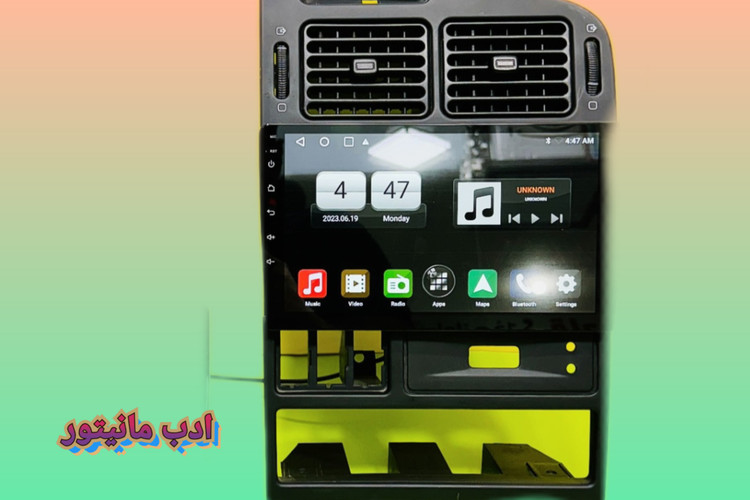 مانیتور وفریم ماشین پژو