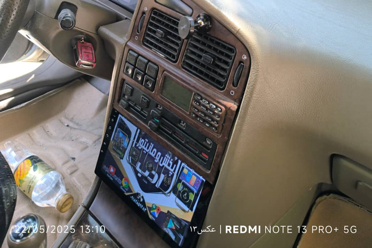 نمونه نصب شده ی مانیتوربرای پژوپارس داشبرد قدیم