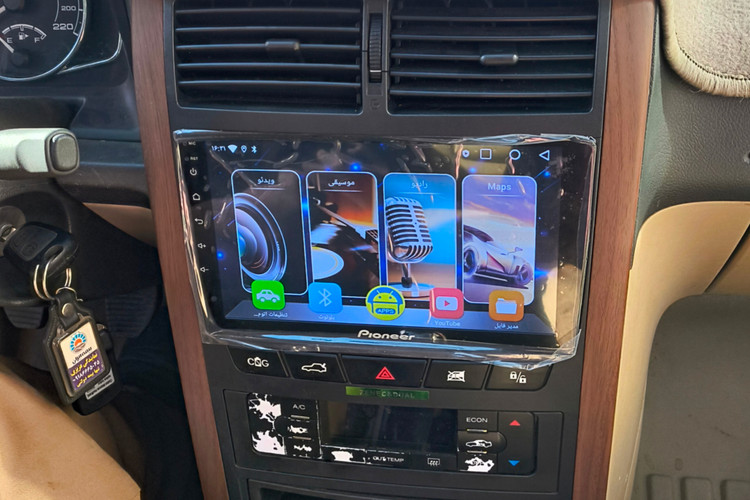 نمونه نصب شده مانیتور