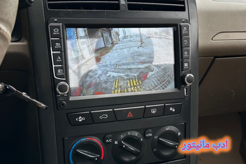 مانیتور اندرویدی بادوربین دنده عقب دید درشب ماشین پژو داشبورد جدید